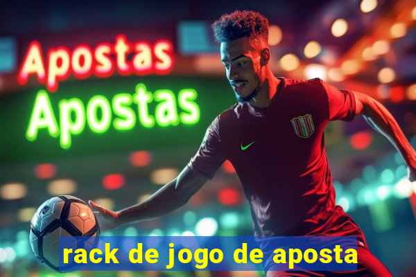 rack de jogo de aposta